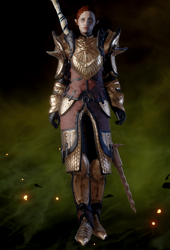 Dragon Age Inquisition Armor Schematic